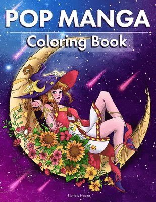 Pop Manga Adult Coloring Book 1