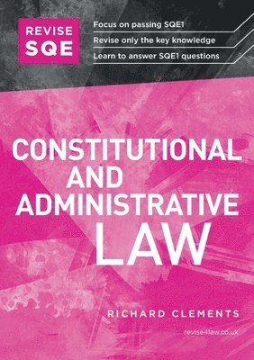 Revise SQE Constitutional and Administrative Law 1