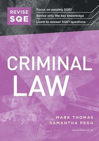 bokomslag Revise SQE Criminal Law