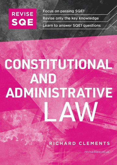 bokomslag Revise SQE Constitutional and Administrative Law