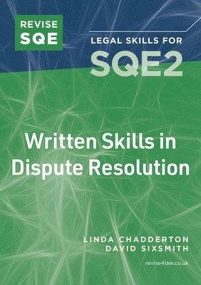 bokomslag Revise SQE Written Skills in Dispute Resolution