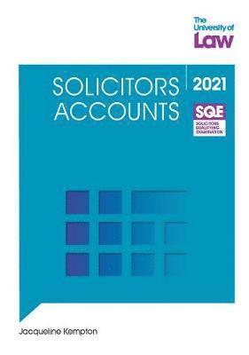 bokomslag SQE - Solicitors Accounts