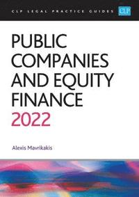 bokomslag Public Companies and Equity Finance
