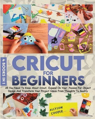 Cricut For Beginners 4 books in 1 1