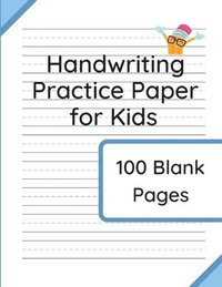 bokomslag Handwriting Practice Paper for Kids