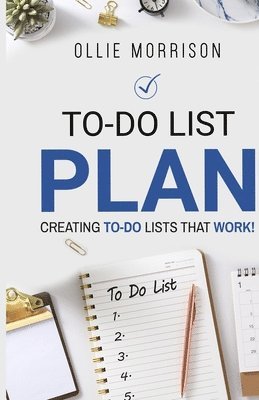Ollie Morrison, ollie morrison - To-Do List Plan, Häftad