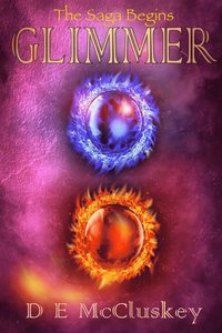 bokomslag Glimmer: A saga of magic; of red, of blue... and of course purple