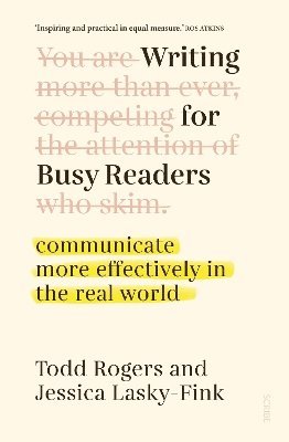 bokomslag Writing for Busy Readers