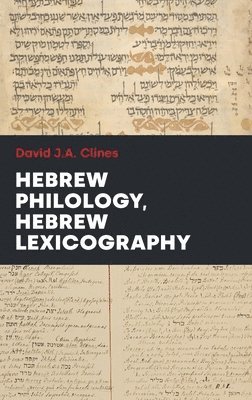 Hebrew Lexicography Hebrew Philology