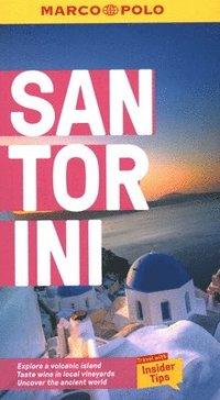 bokomslag Santorini Marco Polo Pocket Travel Guide - with pull out map
