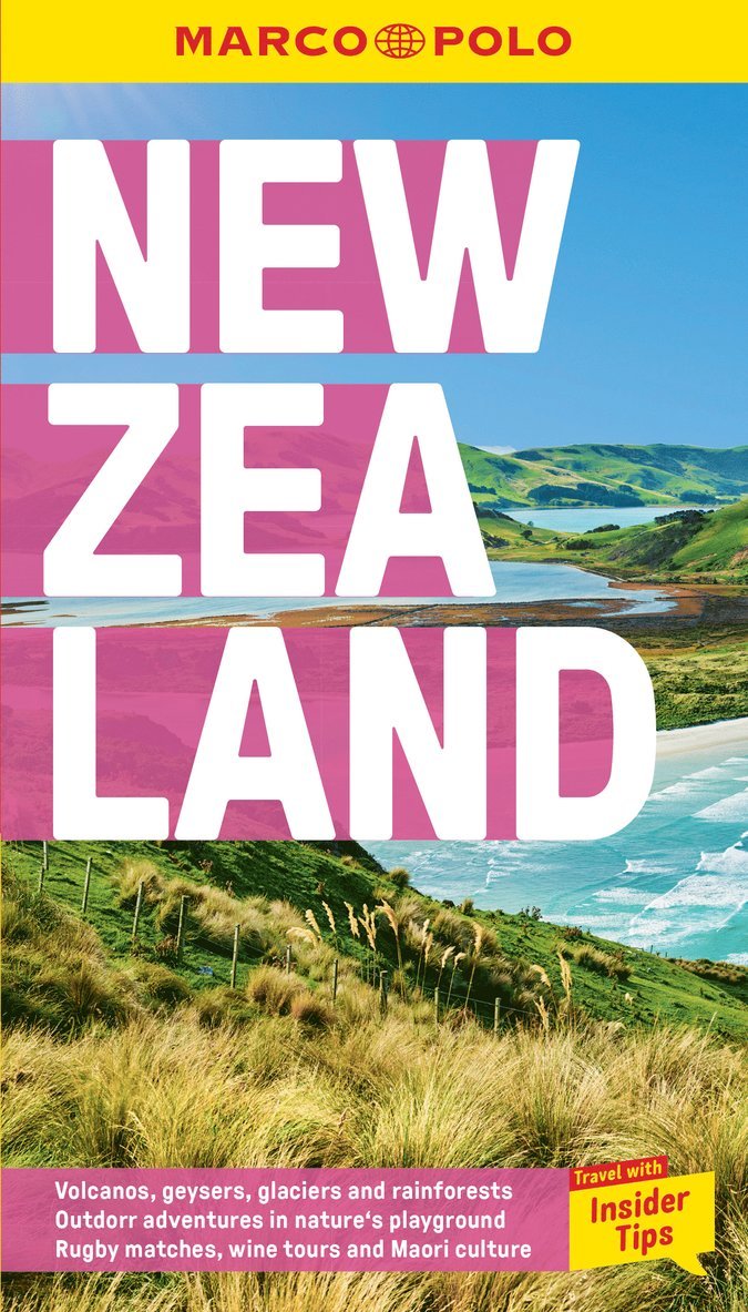 New Zealand Marco Polo Pocket Travel Guide - with pull out map 1