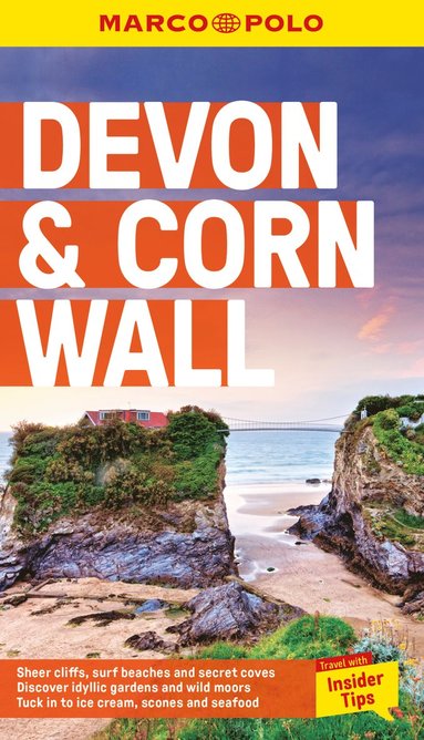 bokomslag Devon and Cornwall Marco Polo Pocket Travel Guide - with pull out map