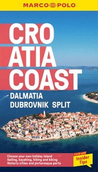 bokomslag Croatia Coast Marco Polo Pocket Travel Guide - with pull out map