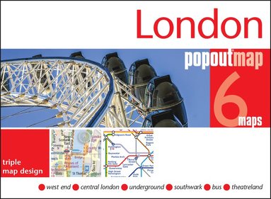 bokomslag London PopOut Map