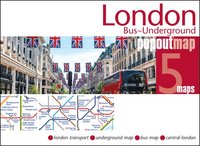 bokomslag London Bus and Underground PopOut Map