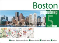 bokomslag Boston PopOut Map