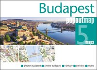 bokomslag Budapest PopOut Map