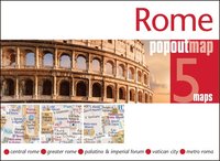 bokomslag Rome PopOut Map