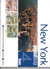 bokomslag New York PopOut Map - pocket size, pop up map of new york city