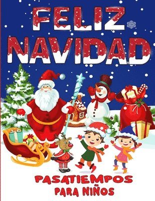 Feliz Navidad Pasatiempos Para Niños