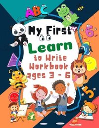 bokomslag My First Learn to Write Workbook ages 3 - 6