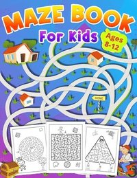 bokomslag Maze Book For Kids Ages 8-12