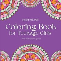 bokomslag Inspirational Coloring Book for Teenage Girls
