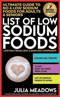 bokomslag List of Low Sodium Foods