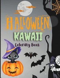 bokomslag Halloween Kawaii Coloring Book