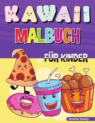 bokomslag Kawaii Malbuch für Kinder