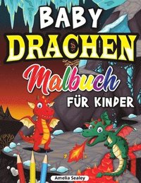 bokomslag Drachen Malbuch fur Kinder