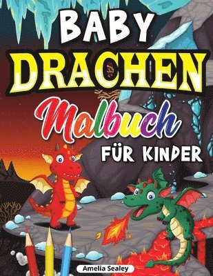 bokomslag Drachen Malbuch für Kinder