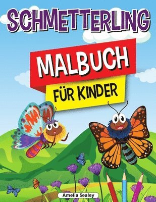 bokomslag Schmetterling-Malbuch fur Kinder