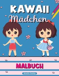bokomslag Kawaii Mädchen Malbuch