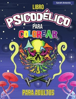 bokomslag Libro Psicodlico para Colorear para Adultos