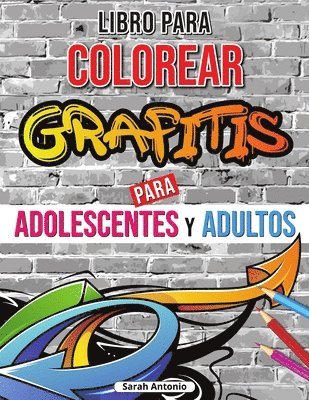 bokomslag Libro para colorear de grafitis