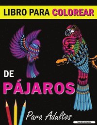 bokomslag Libro para colorear de pájaros