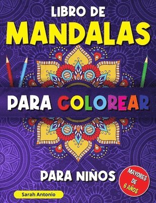 bokomslag Libro de mandalas para colorear para niños