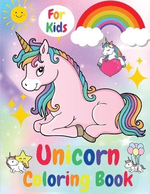 bokomslag Unicorn Coloring Book For Kids