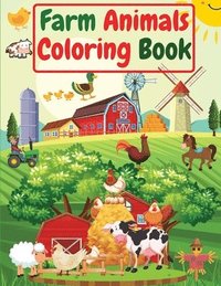 bokomslag Farm Animals Coloring Book