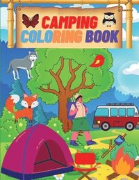 bokomslag Camping Coloring Book