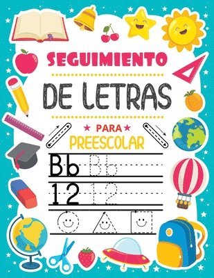 bokomslag Seguimiento de letras para preescolares