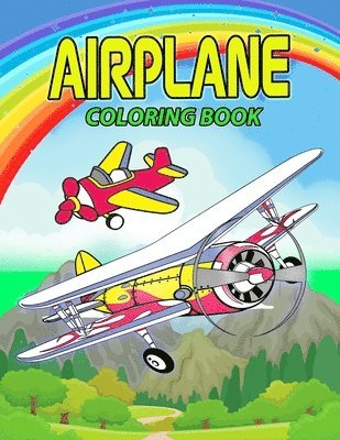 bokomslag Airplane Coloring Book