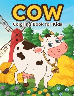 Cow Coloring book for Kids 1