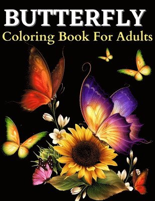 bokomslag Butterfly Coloring Book