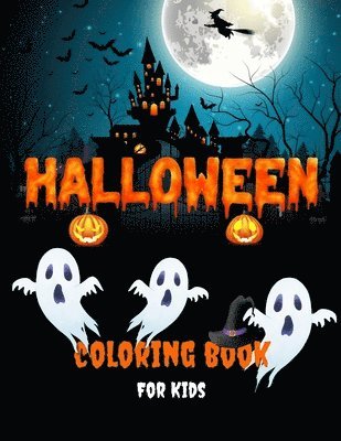 bokomslag Halloween Coloring Book For Kids