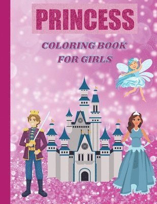 bokomslag Princess Coloring Book