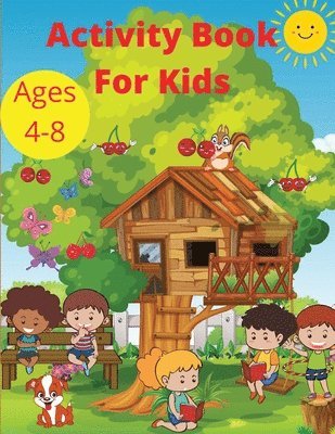 bokomslag Activity Book for Kids Ages 4-8