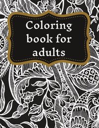 bokomslag Coloring book for adults