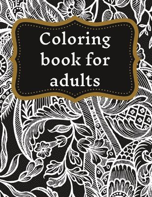 Coloring book for adults 1